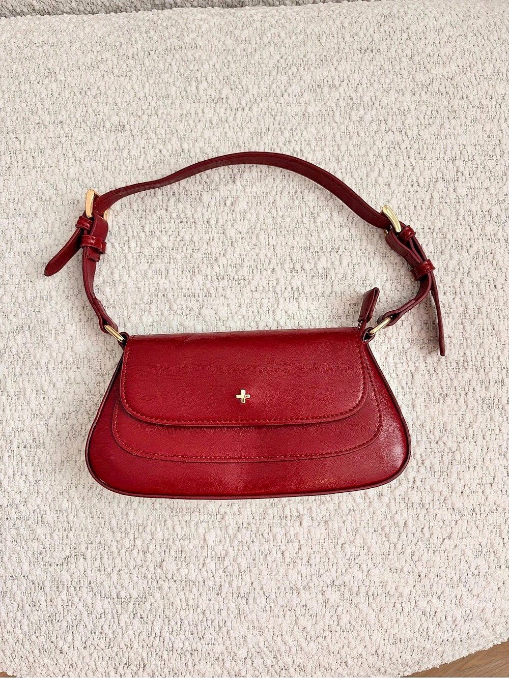PETA + JAIN Nikki Shoulder Bag in Red Like New